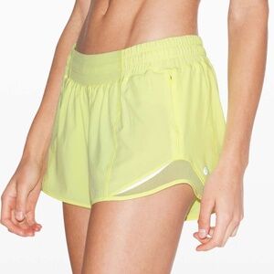 Lululemon Hotty Hot Short *Long 4" (florid flash)